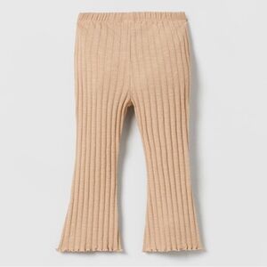 Zara Ribbed Flared Leggings
